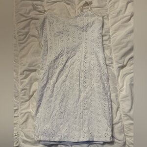 Express White Mini Dress